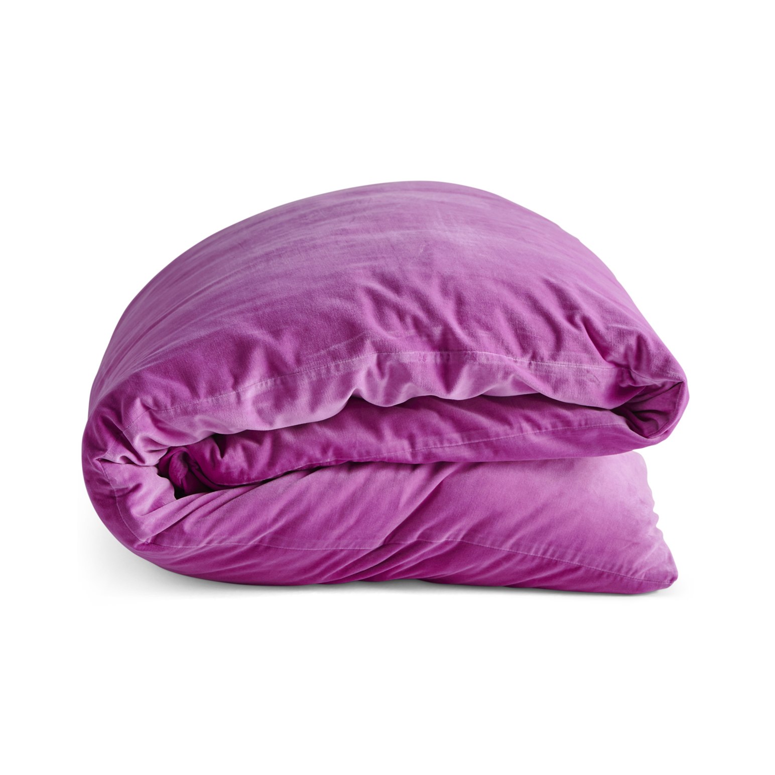 Kip&Co Super Pink Velvet Quilt Cover King